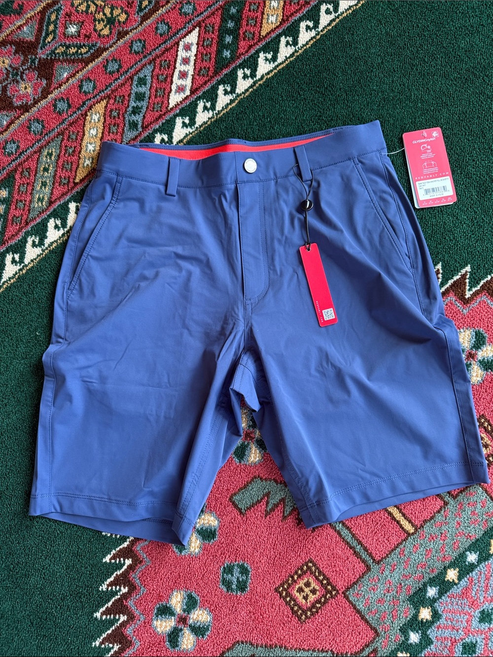Men's Hybrid Golf Shorts - Blue